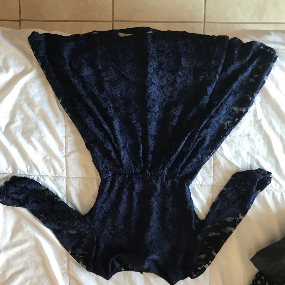 blue navy dress